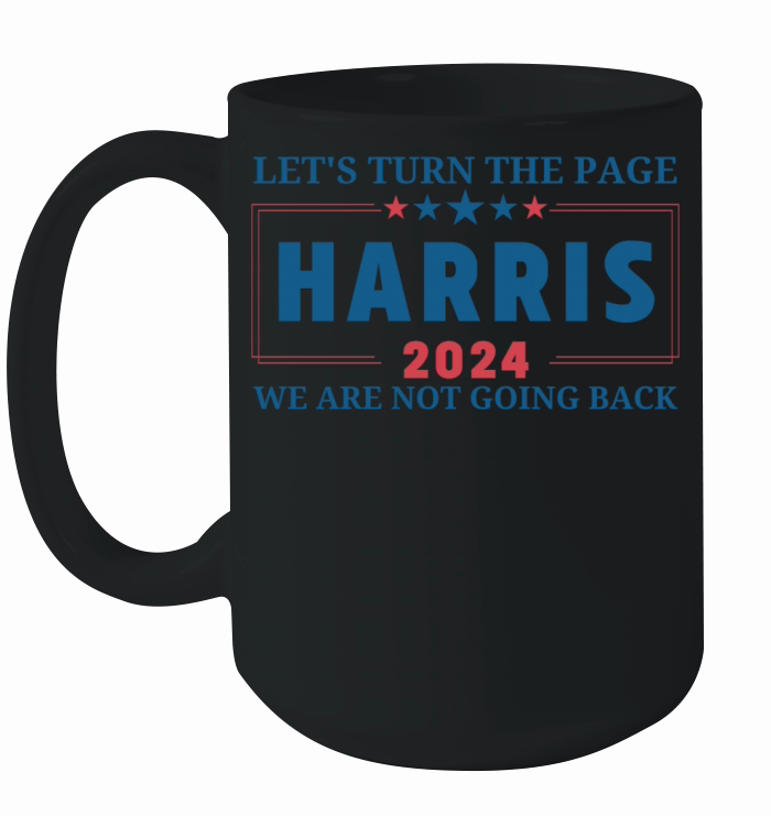 Lets Turn The Page Harris 2024 Ceramic Mug