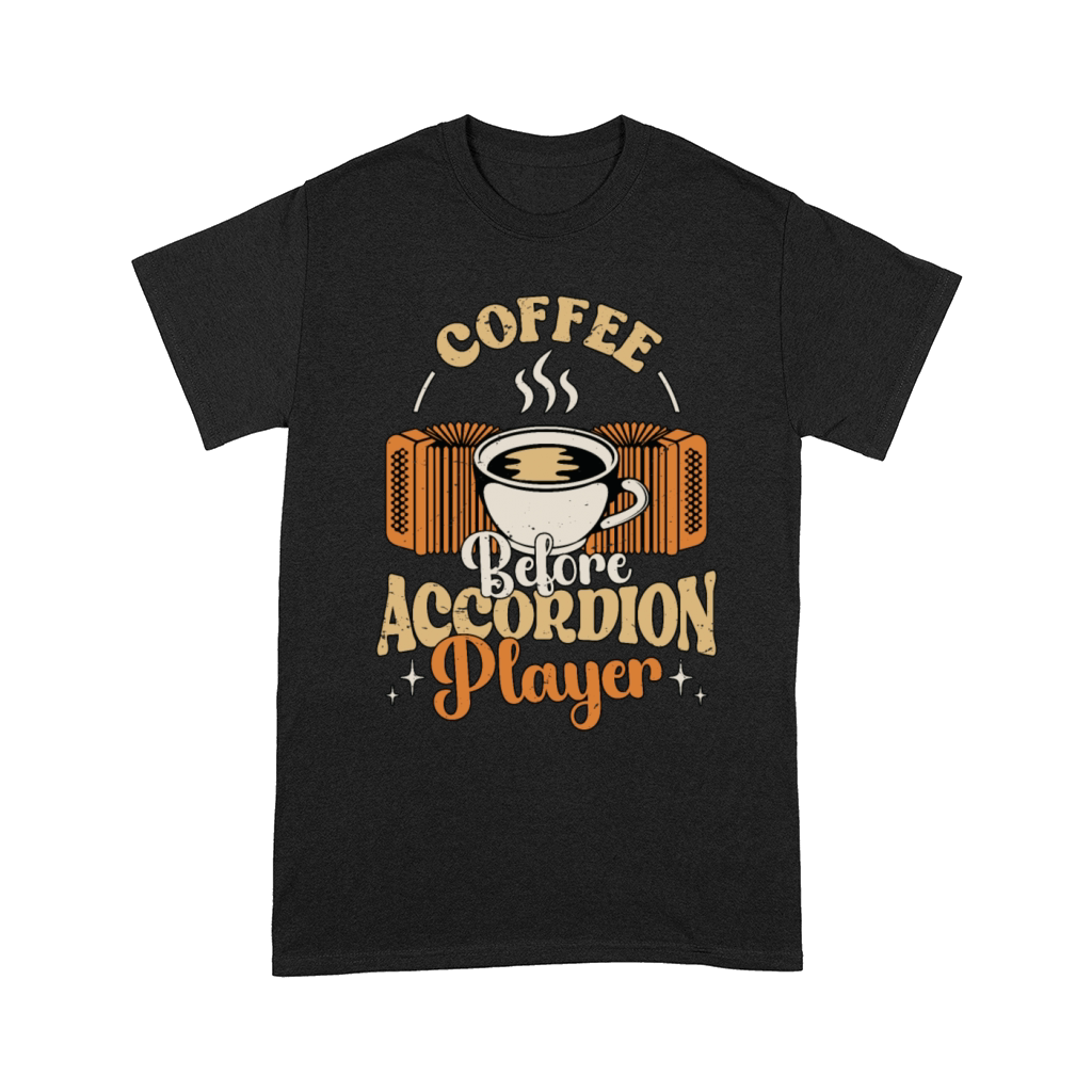 Accordion Player Coffee Country Music Coffee Lover Comfort T-shirt