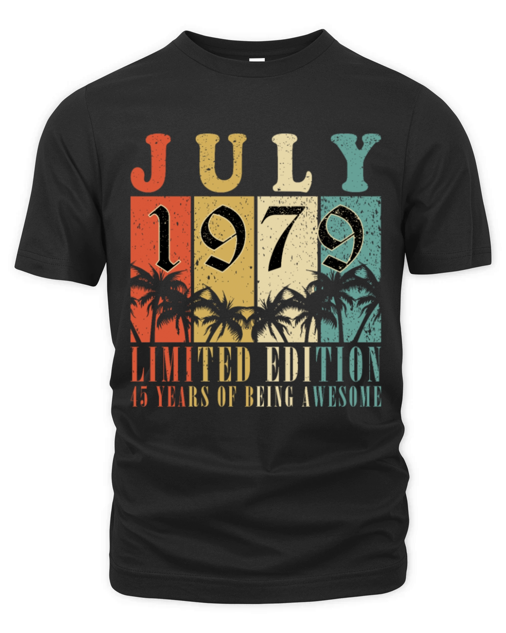 45th birthday 45 years July 1979 Organic Unisex T-shirt