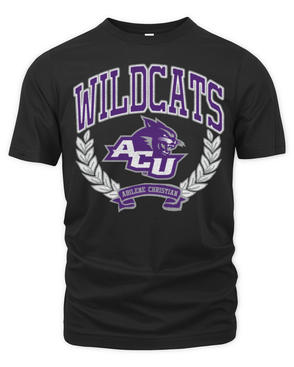 Abilene Christian Wildcats Victory Vintage Organic Unisex T-shirt