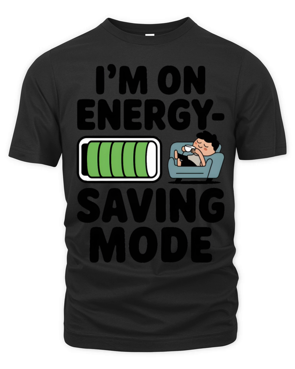 Im On Energy Saving Mode Organic Unisex T-shirt