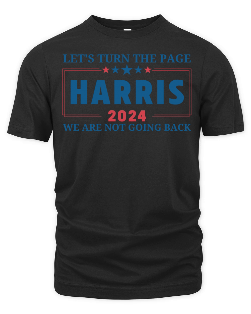 Lets Turn The Page Harris 2024 Organic Unisex T-shirt