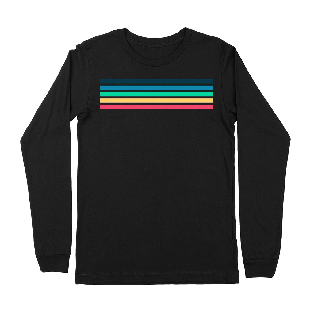 Retro stripe design with vintage vibe Premium Long Sleeve