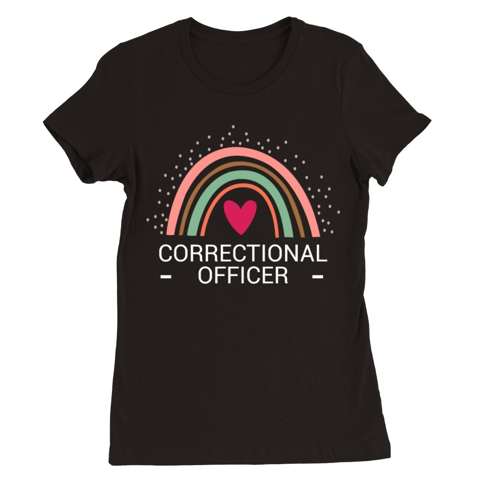 Correctional Officer Premium Womens Crewneck T-shirt