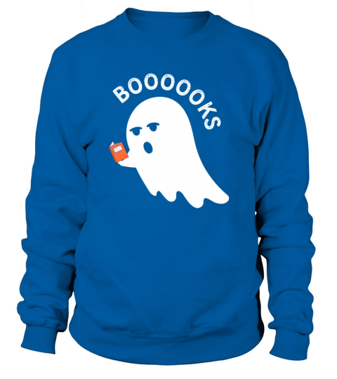 Boooooks Funny Halloween Costume Sweatshirt Unisex