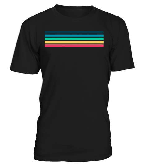 Retro stripe design with vintage vibe T-Shirt Unisex