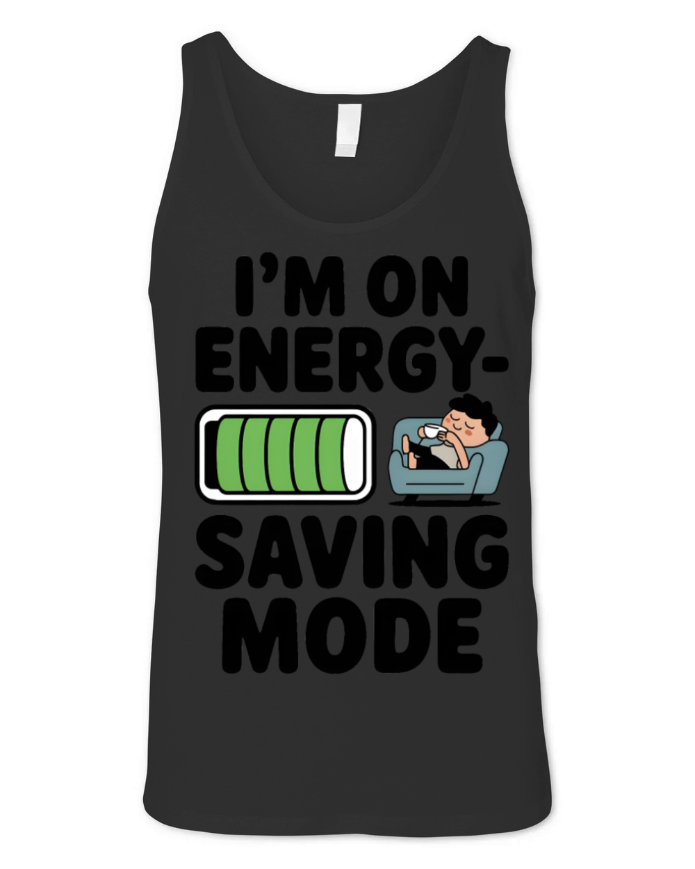 Im On Energy Saving Mode Unisex Jersey Tank