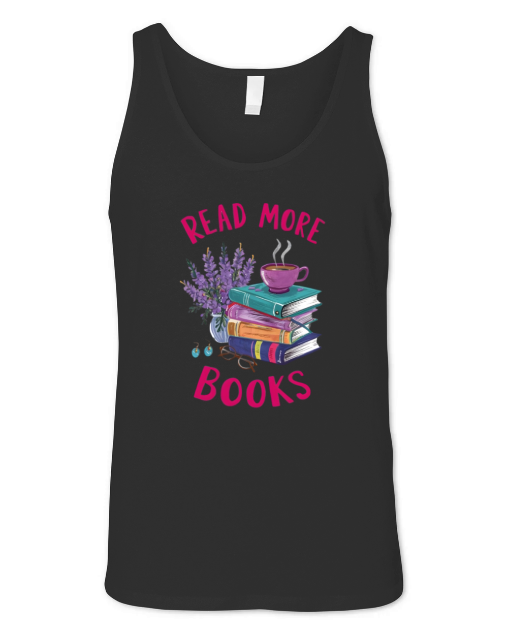 Read more books Unisex Jersey Tank