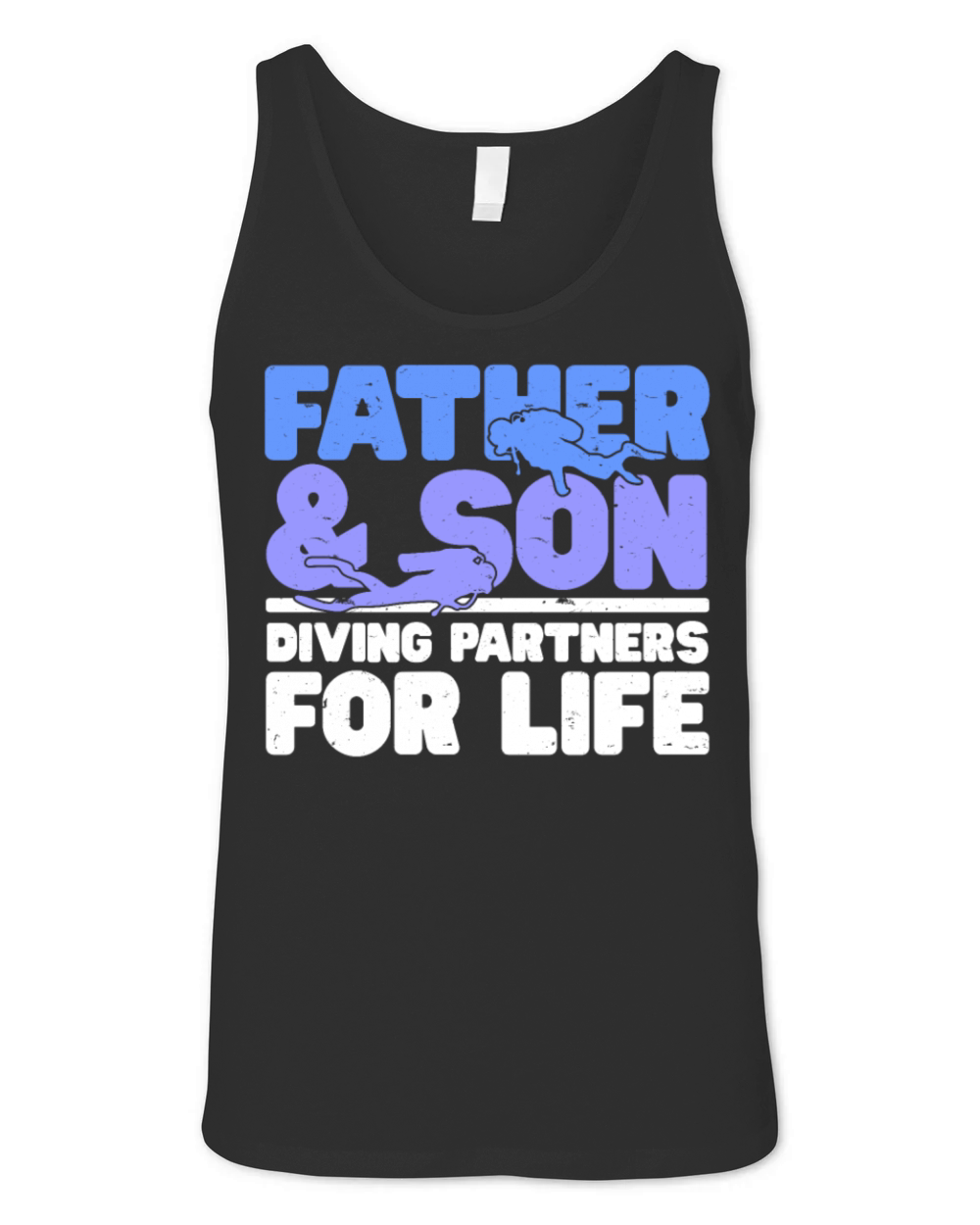 Scuba Diving Diver Unisex Jersey Tank
