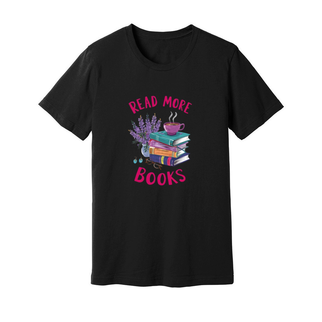 Read more books Unisex Jersey Tee