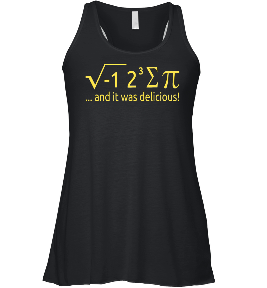 I Ate Some Pie And It Was Delicious 8 Pi Day 2BK4 Women's Flowy Tank Top