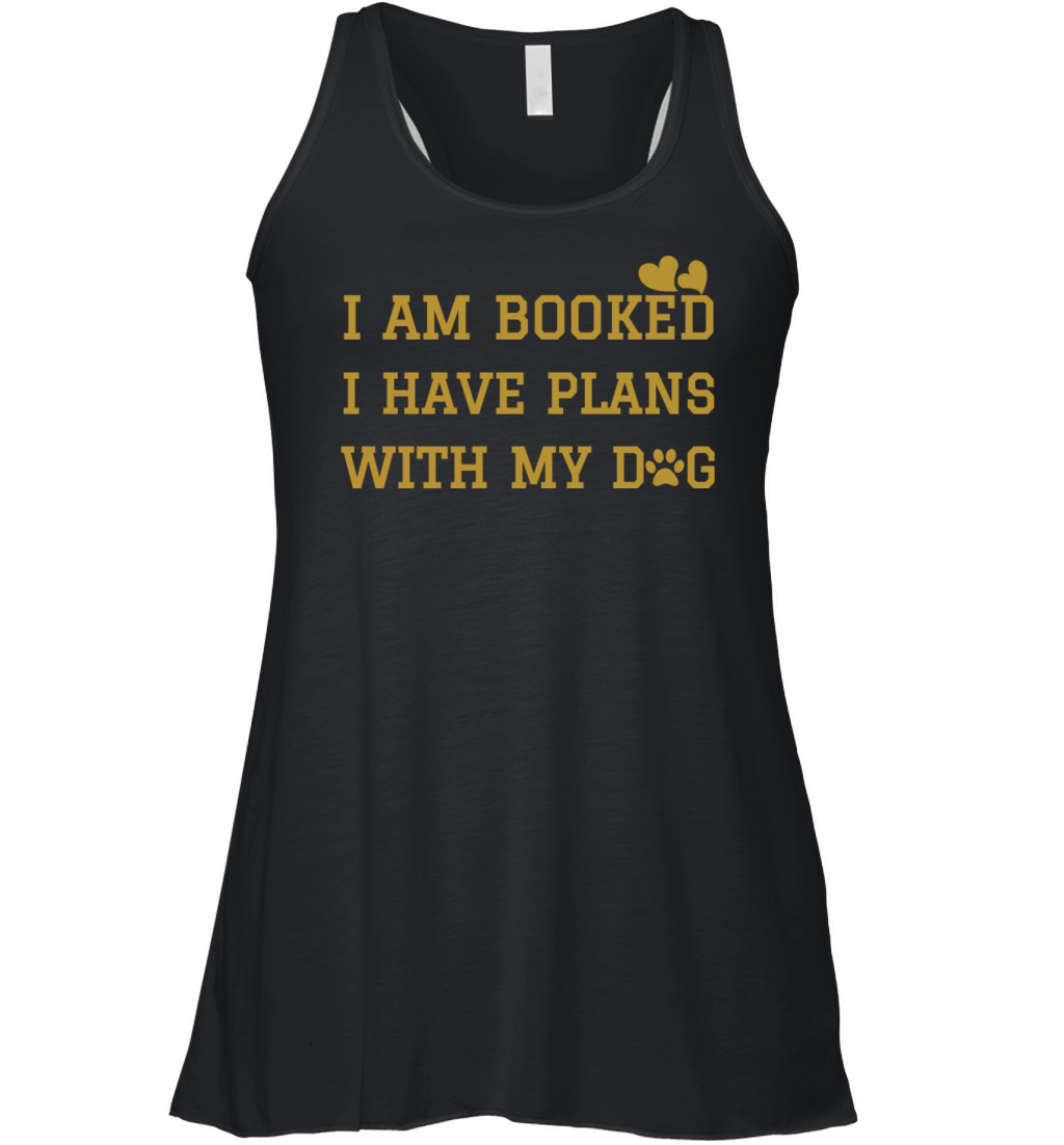 Plans with my dog Women's Flowy Tank Top