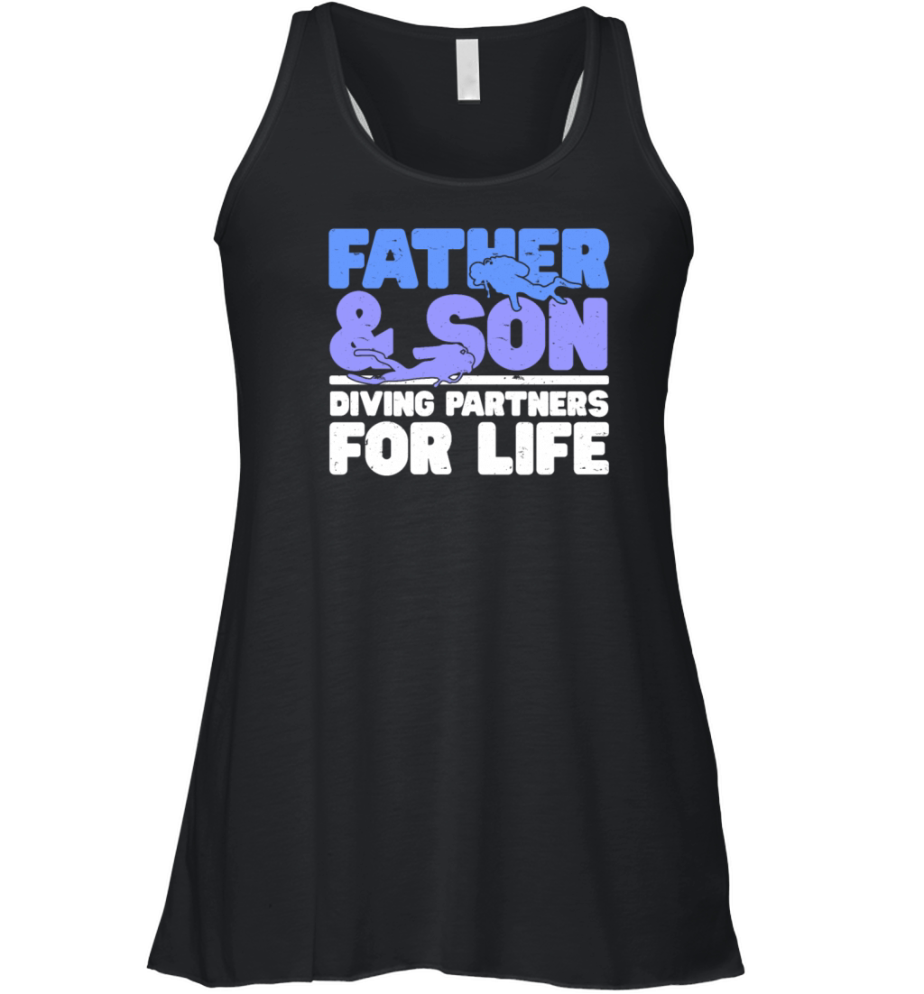 Scuba Diving Diver Women's Flowy Tank Top