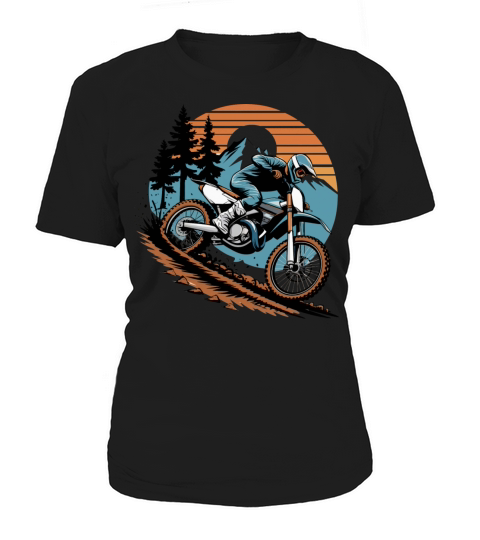 Vintage Motorcycles Offroad Motorbike Women's T-Shirt