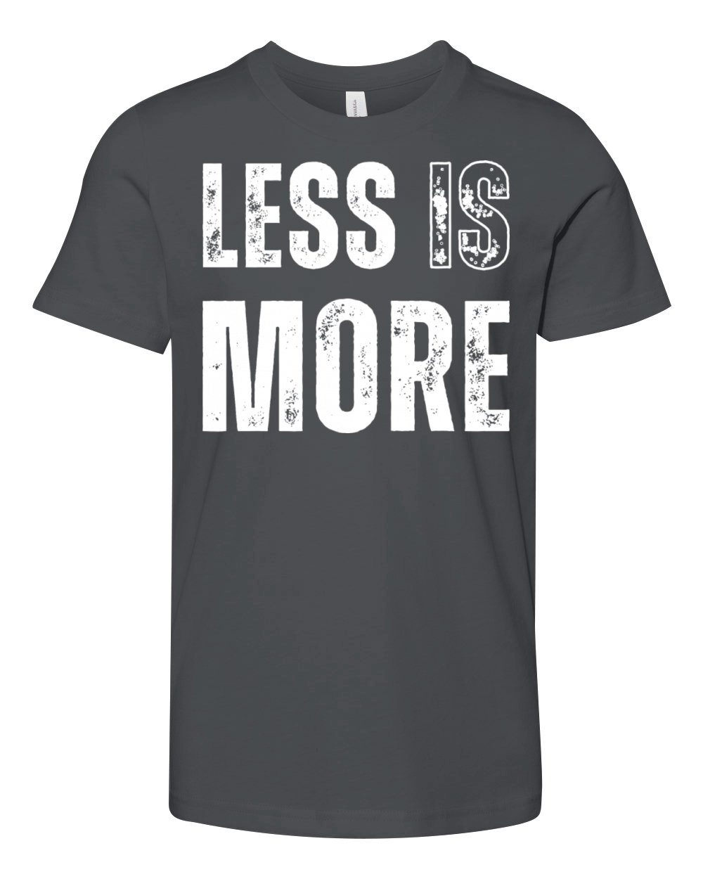 Less is More Youth Unisex Jersey Tee