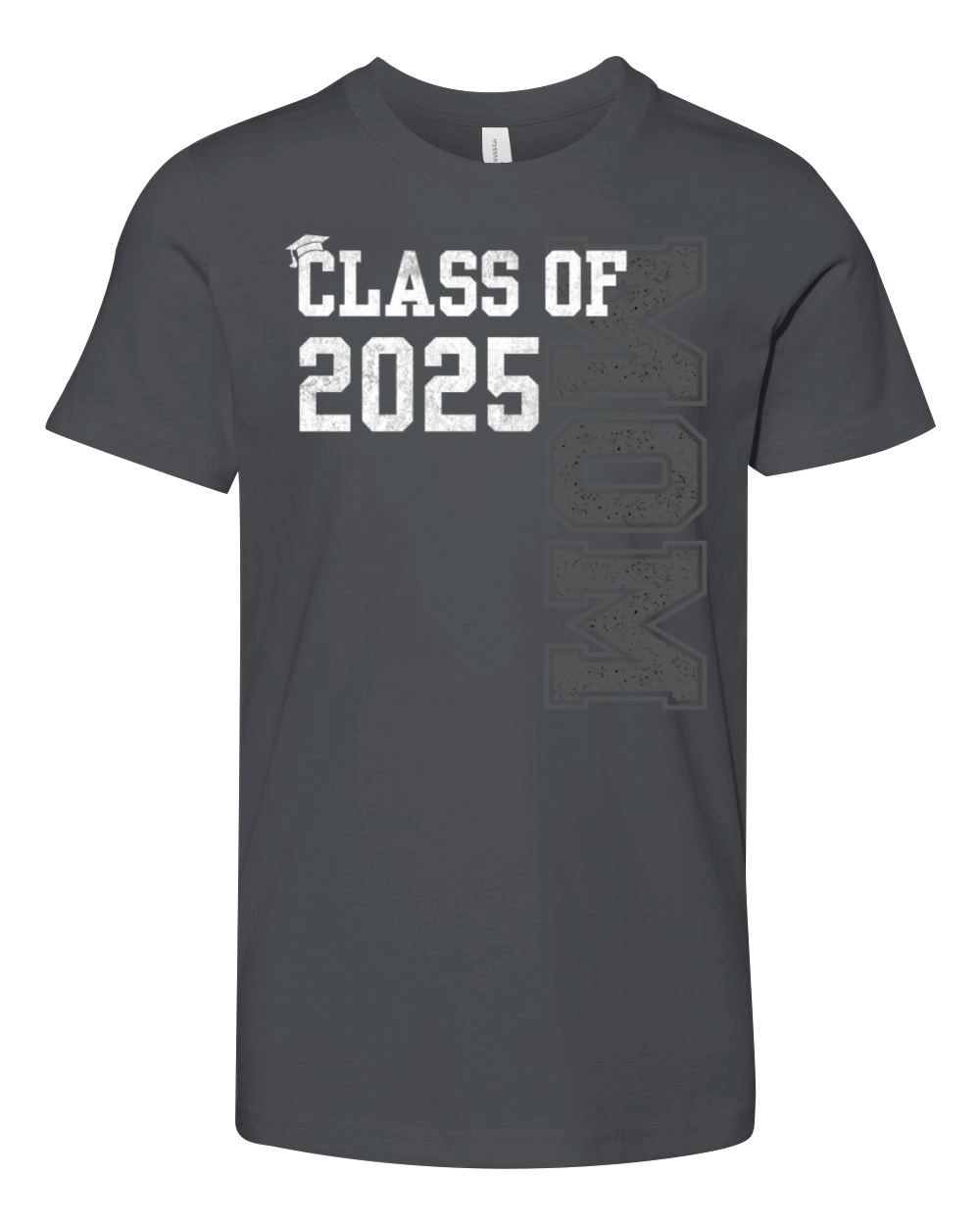 Senior Mom 2025 Proud Mom Of Class Of 2025 Senior Youth Unisex Jersey Tee