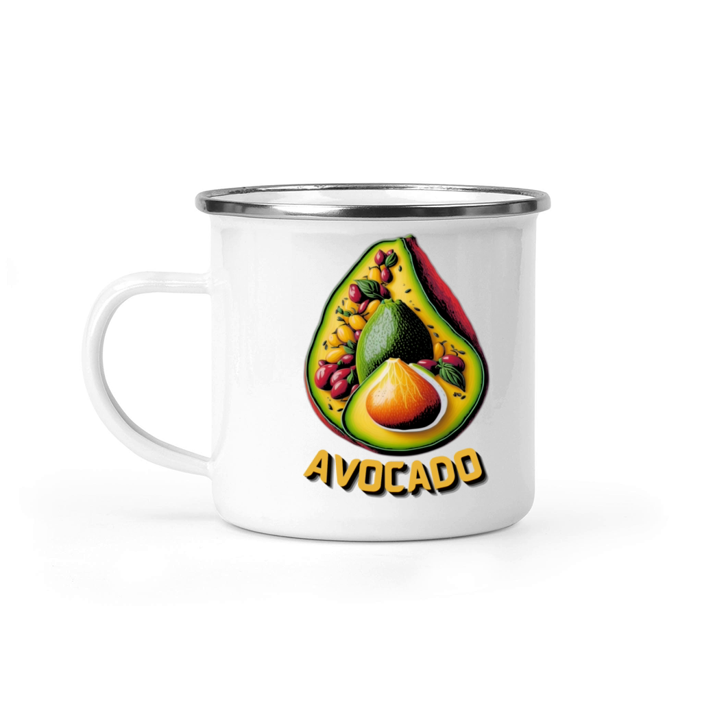Avocado Camping Mug