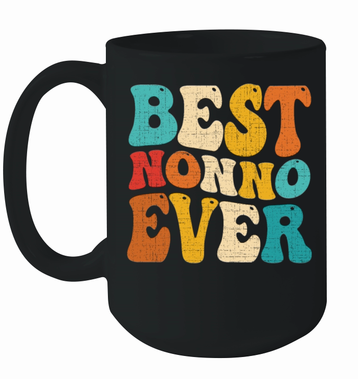 Best Nonno Ever Retro Vintage Grandpa Fathers Day Ceramic Mug