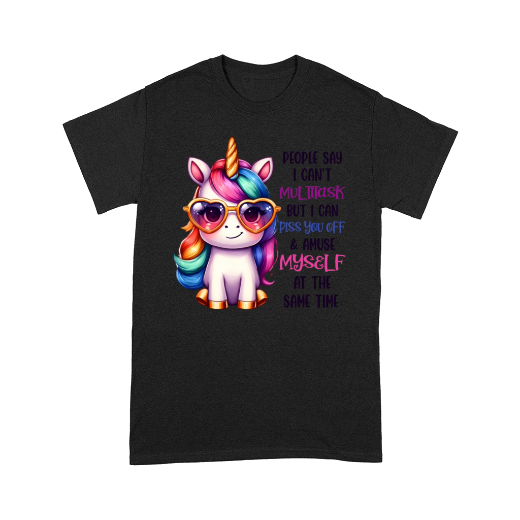 Multitask Unicorn Funny Quote Comfort T-shirt