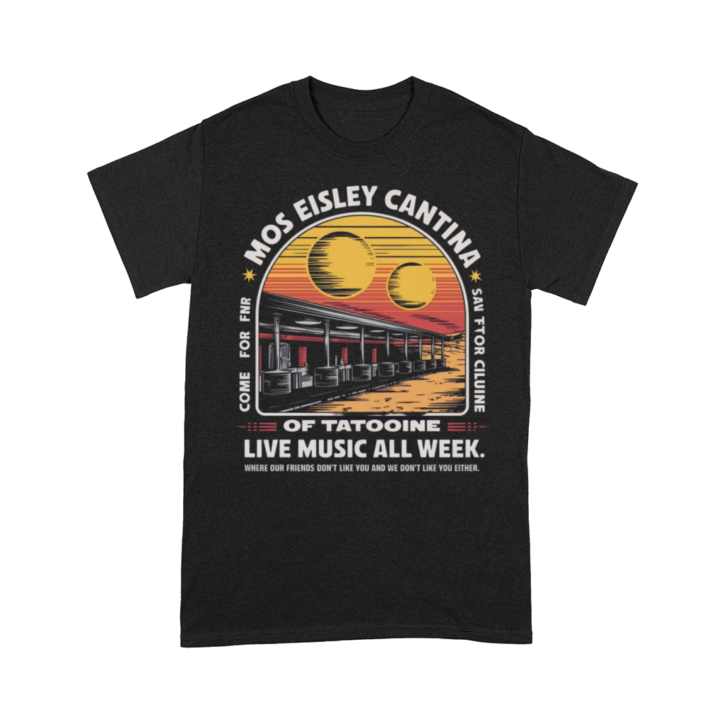 Sunset on Ancient Tatooine Live Music on Tatooine Comfort T-shirt