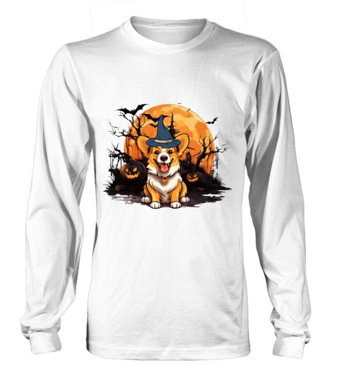 Halloween Costume Dog Lover Owner Corgi Long sleeved Unisex