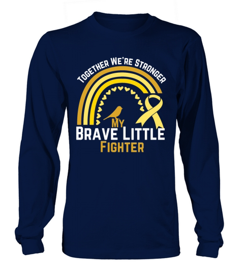 My Brave Little Fighter Cancer Awareness Shirt Long sleeved Unisex