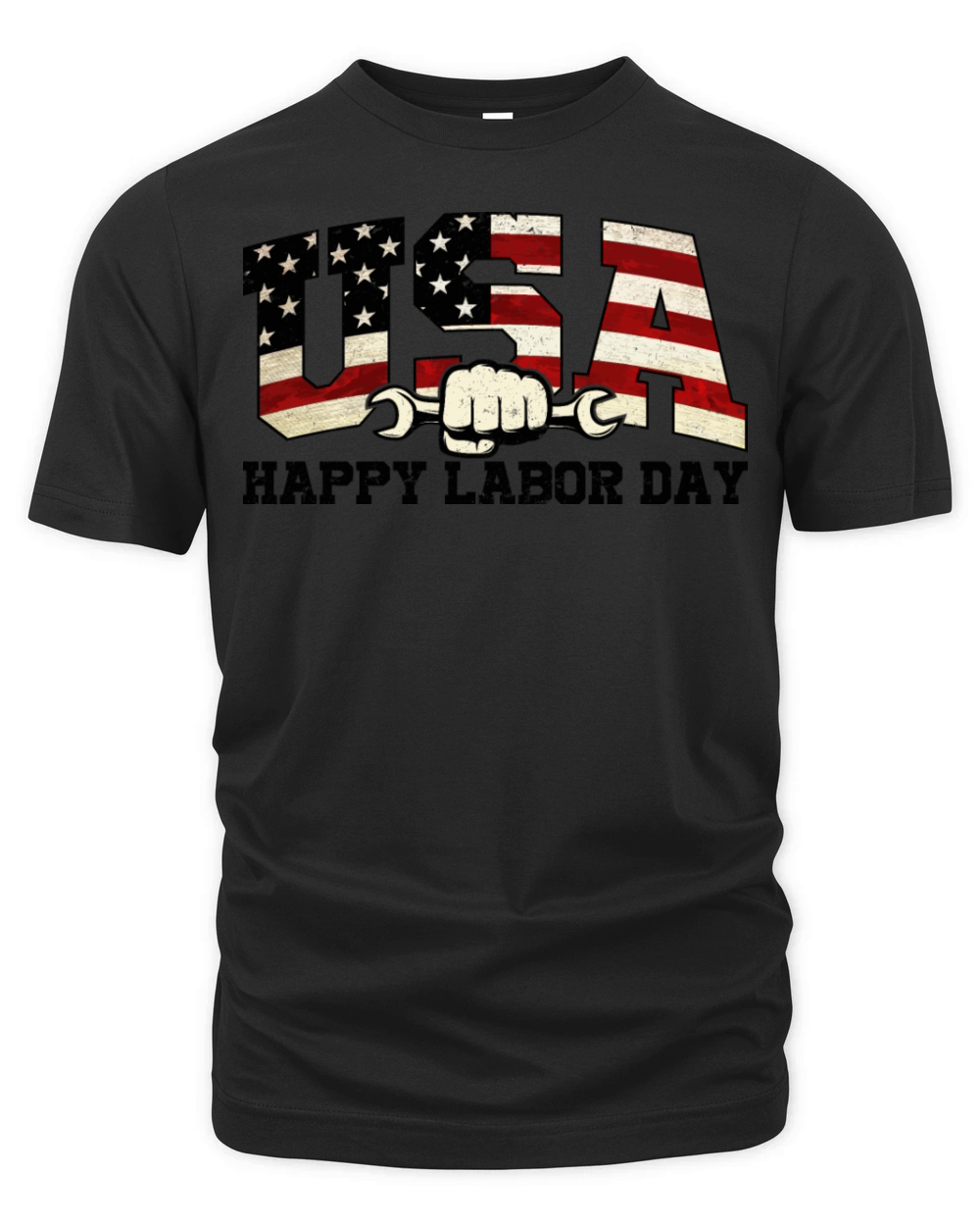 USA Labor Day Organic Unisex T-shirt