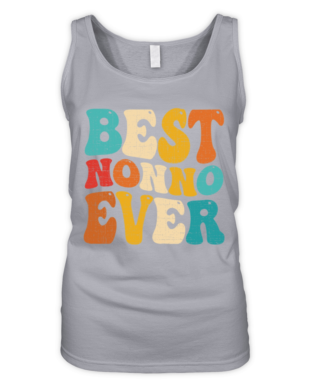 Best Nonno Ever Retro Vintage Grandpa Fathers Day Organic Women's Tank Top