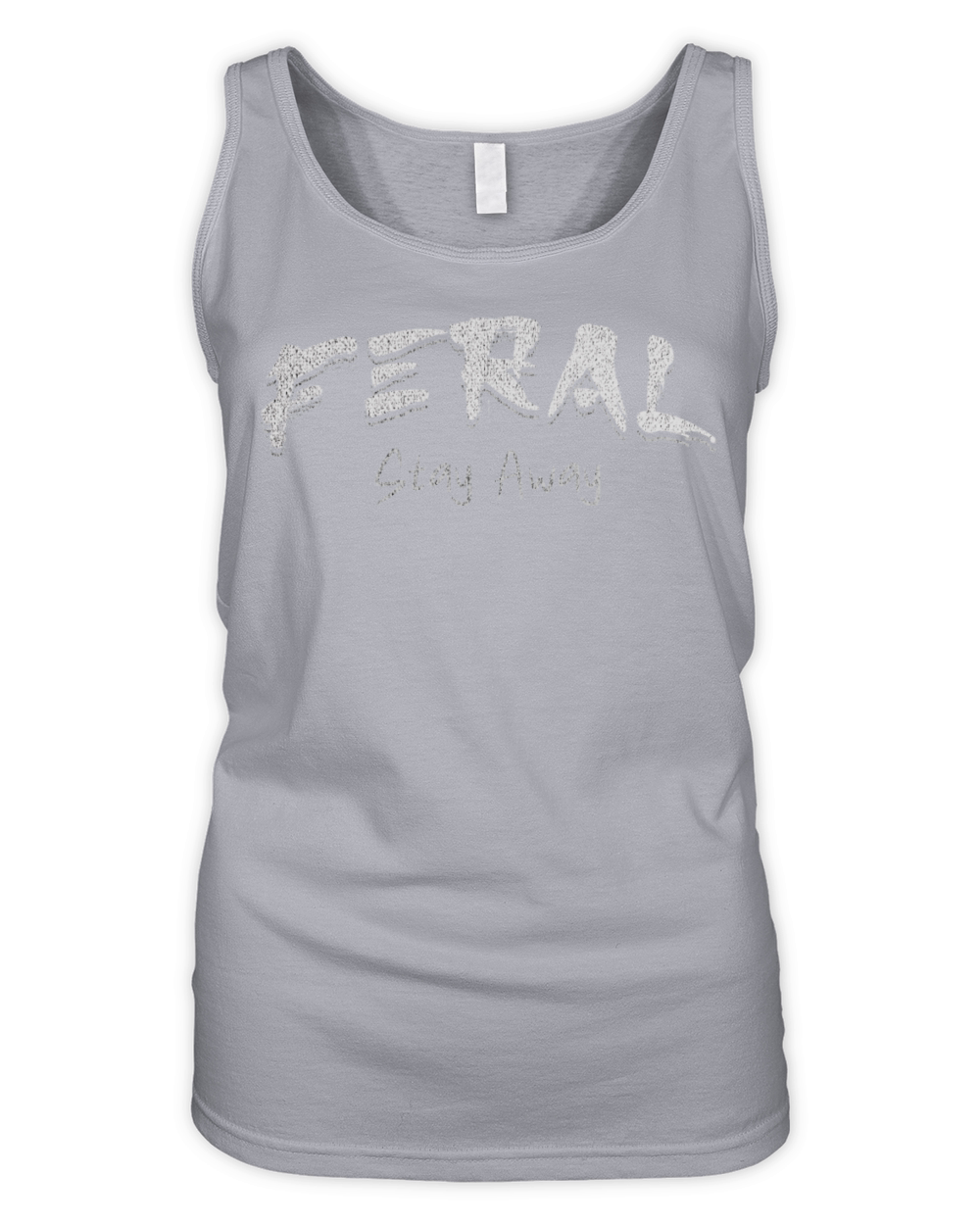 Feral Stay Away Organic Women's Tank Top