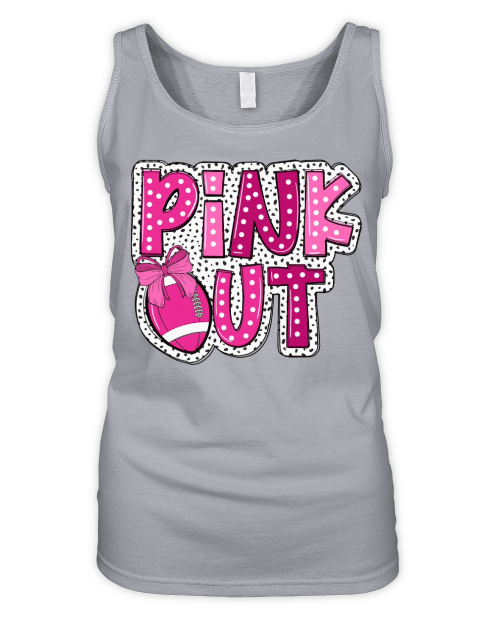 Pink Out Survivor Breast Cancer Awareness Month Organic Women's Tank Top
