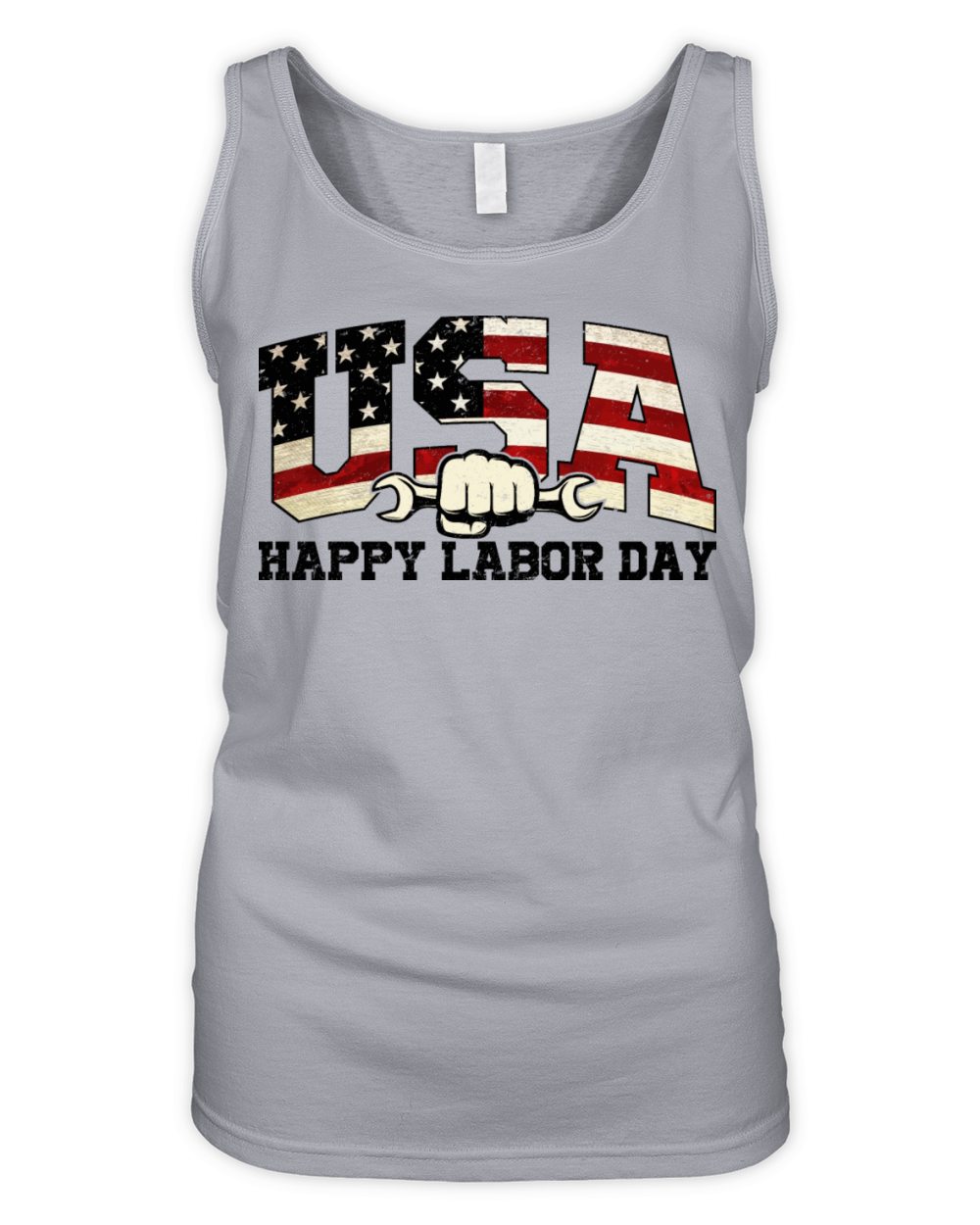 USA Labor Day Organic Women's Tank Top