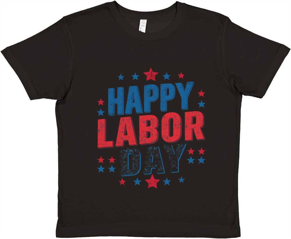 happy labor day Premium Kids Crewneck T-shirt