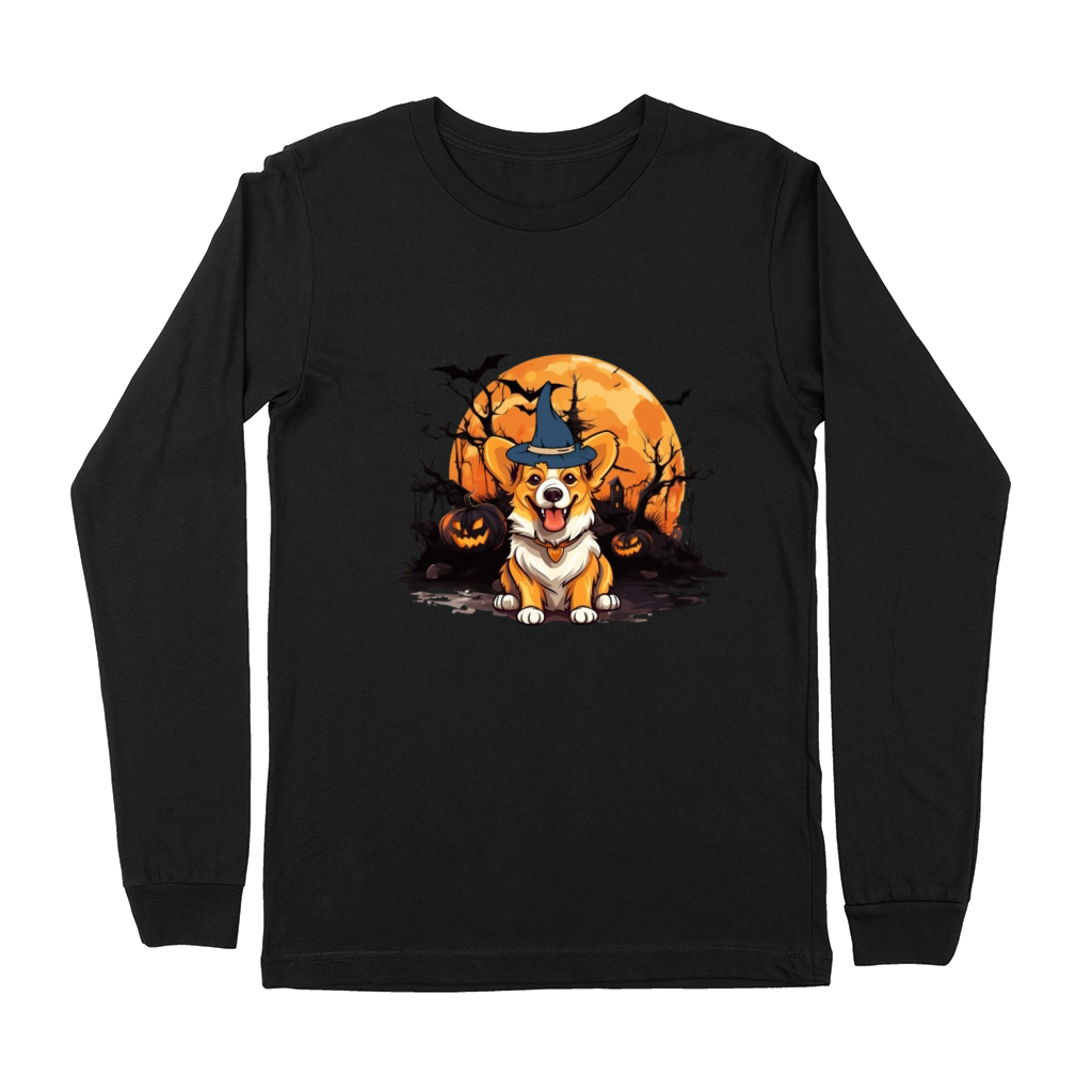 Halloween Costume Dog Lover Owner Corgi Premium Long Sleeve