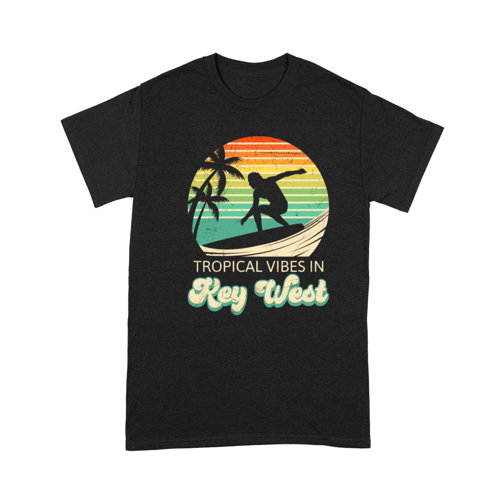 Florida TROPICAL VIBES IN KEY-WEST Vintage Premium T-shirt