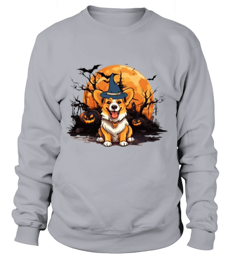 Halloween Costume Dog Lover Owner Corgi Sweatshirt Unisex