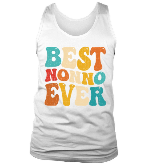Best Nonno Ever Retro Vintage Grandpa Fathers Day Tank Top Unisex