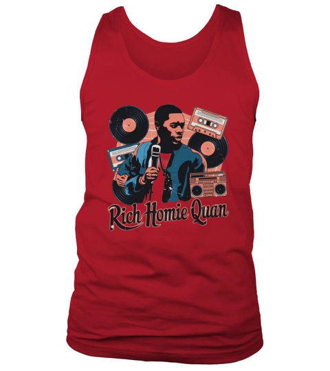 Vintage Quan Vibes Tank Top Unisex