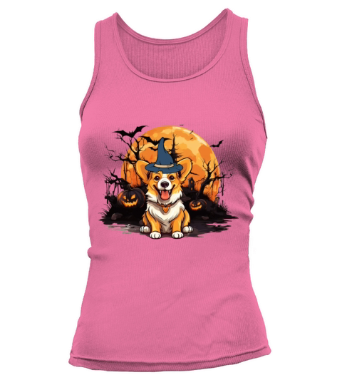 Halloween Costume Dog Lover Owner Corgi Tank top Woman