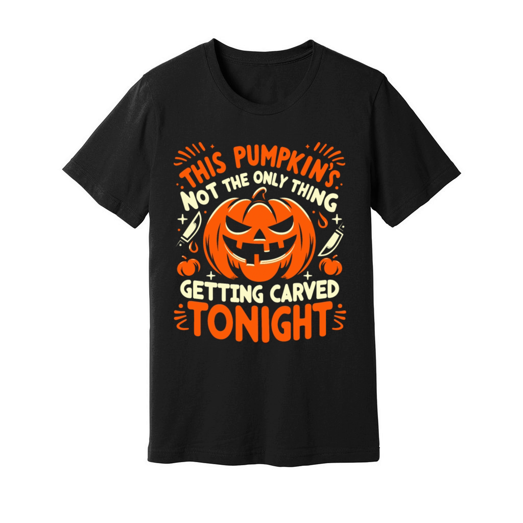 Pumpkin’s Getting Carved Unisex Jersey Tee