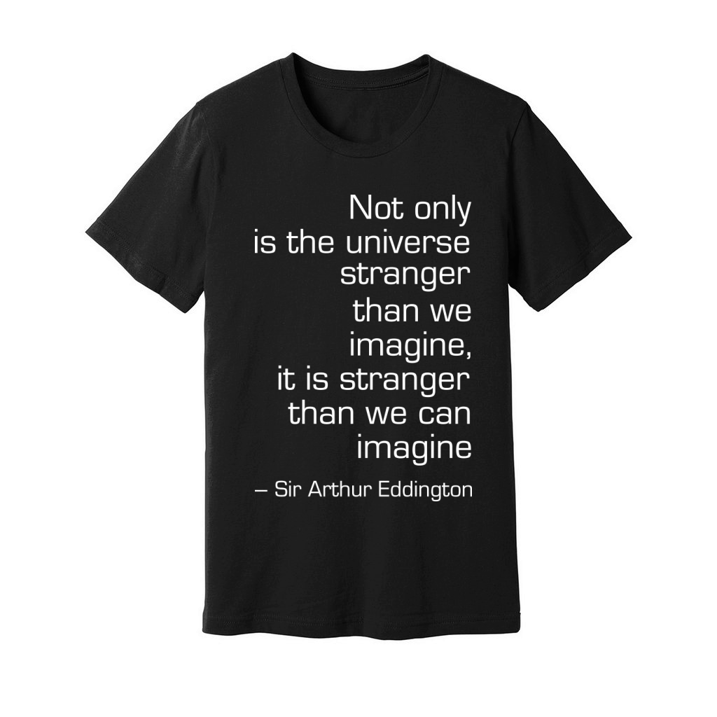 Strange Universe by Eddington Unisex Jersey Tee