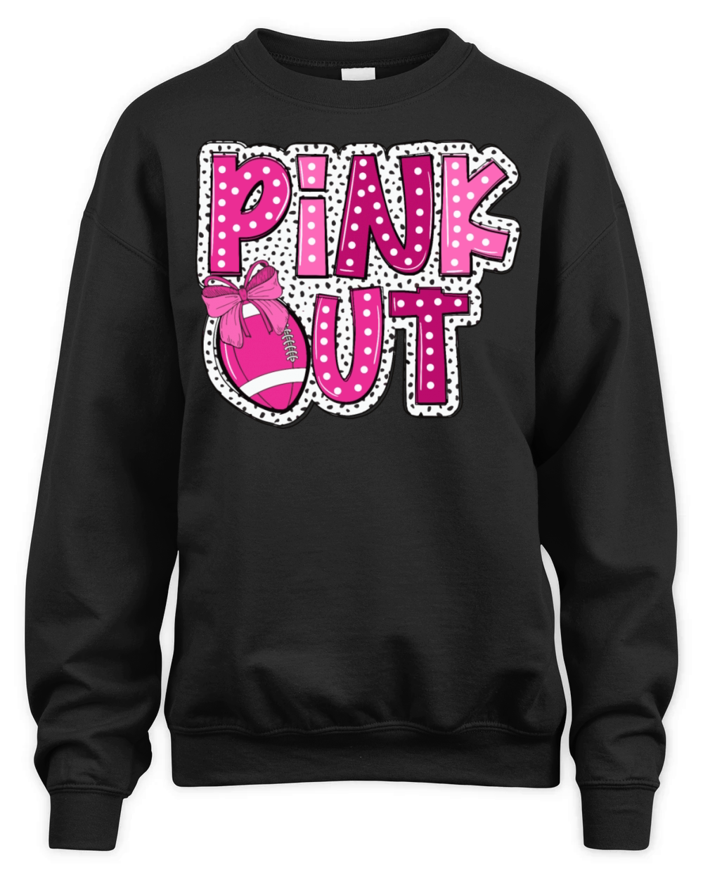 Pink Out Survivor Breast Cancer Awareness Month Unisex Premium Crewneck Sweatshirt