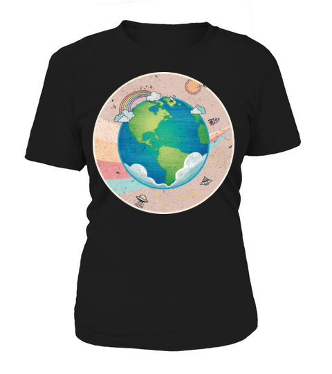 Earth - Planet Vintage Women's T-Shirt