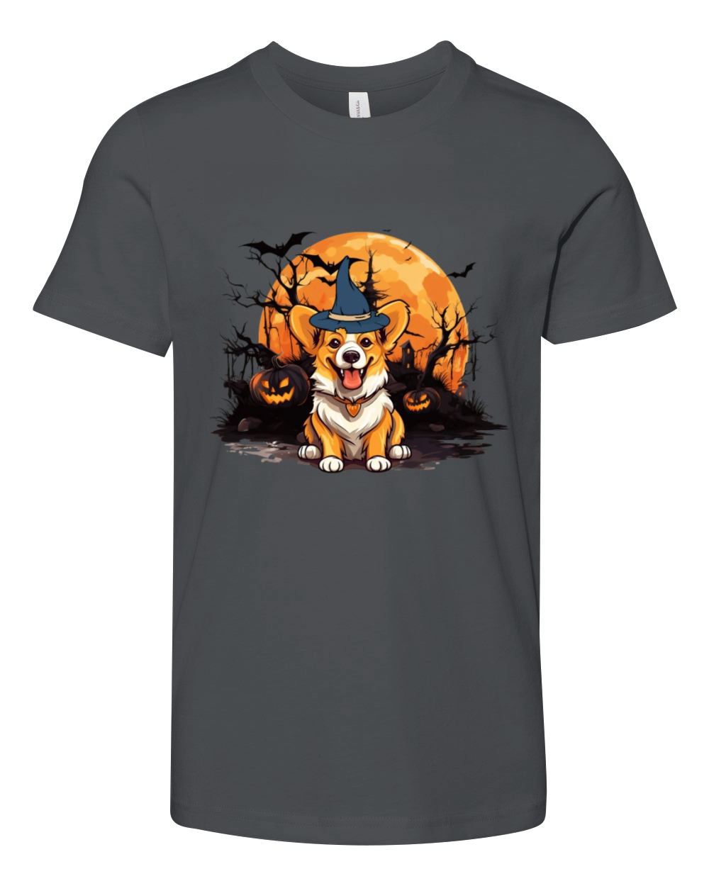 Halloween Costume Dog Lover Owner Corgi Youth Unisex Jersey Tee