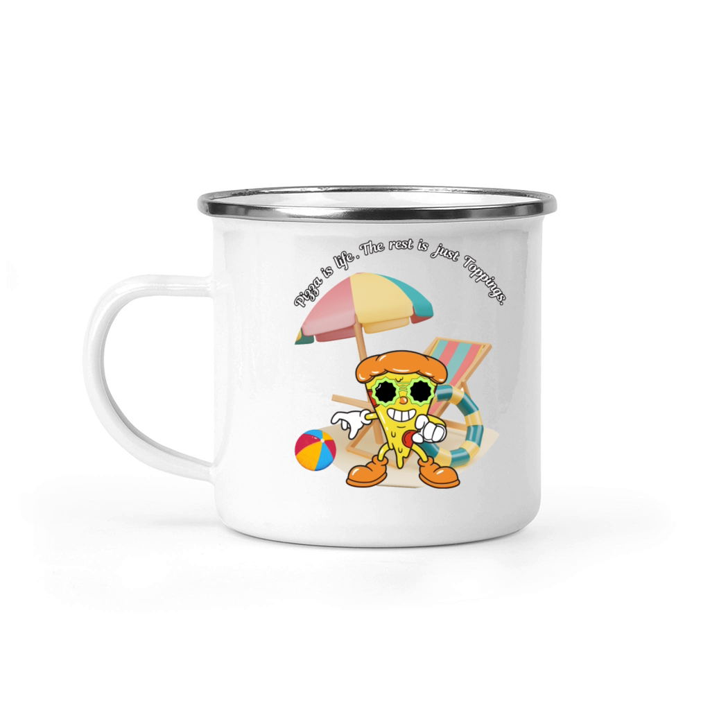 Pizza funny saying Camping Mug