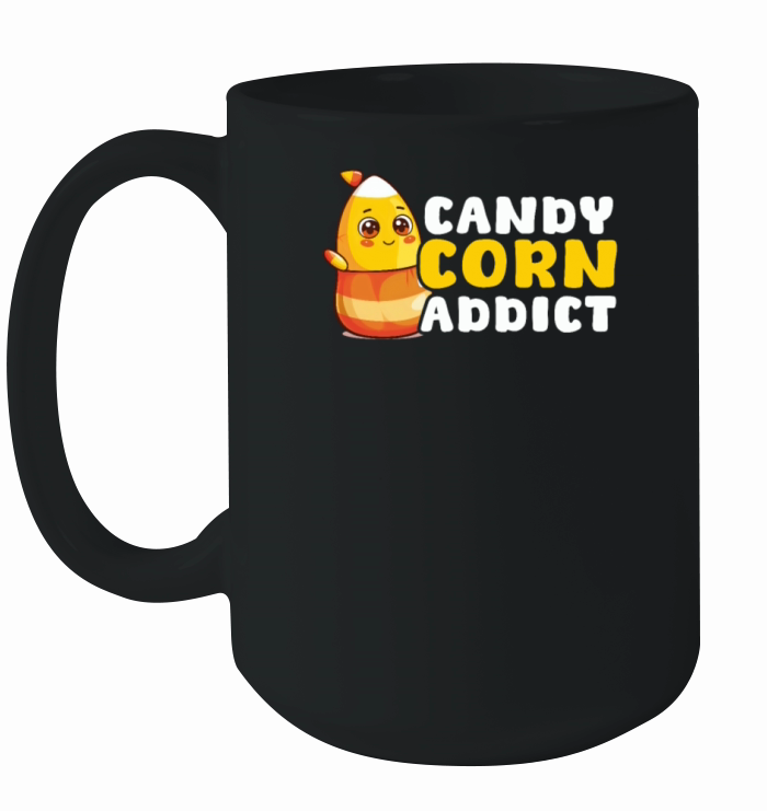 Candy Corn Candy Corn Addict Ceramic Mug