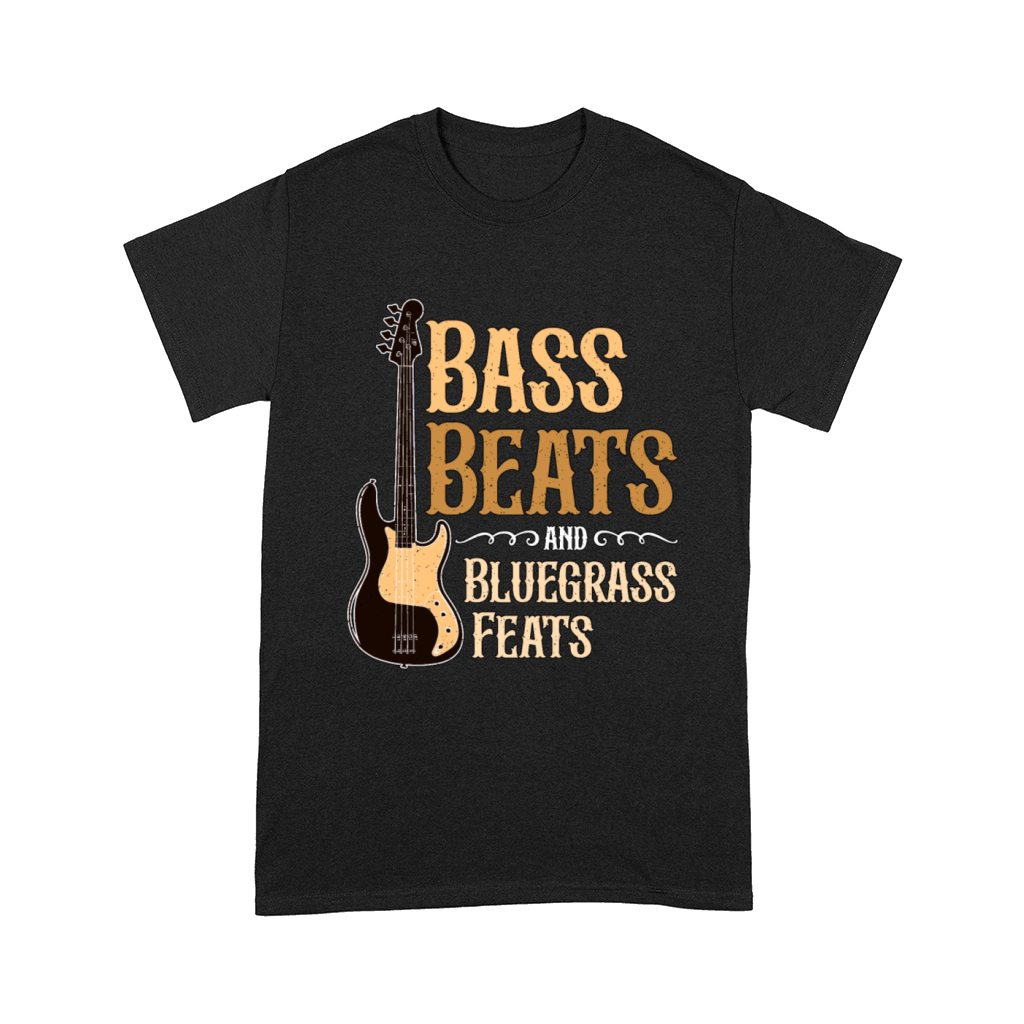 Bluegrass Music Bass Beats And Bluegrass Musician Comfort T-shirt