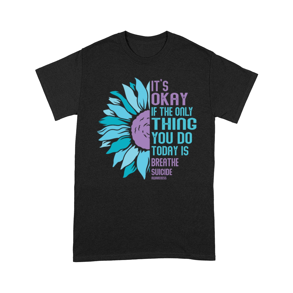 Mental Health Warrior Purple and Teal Comfort T-shirt