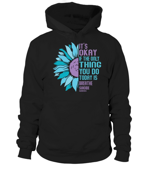 Mental Health Warrior Purple and Teal Hoodie Unisex