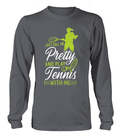 Funny Tennis Player Racket Girl Long sleeved Unisex