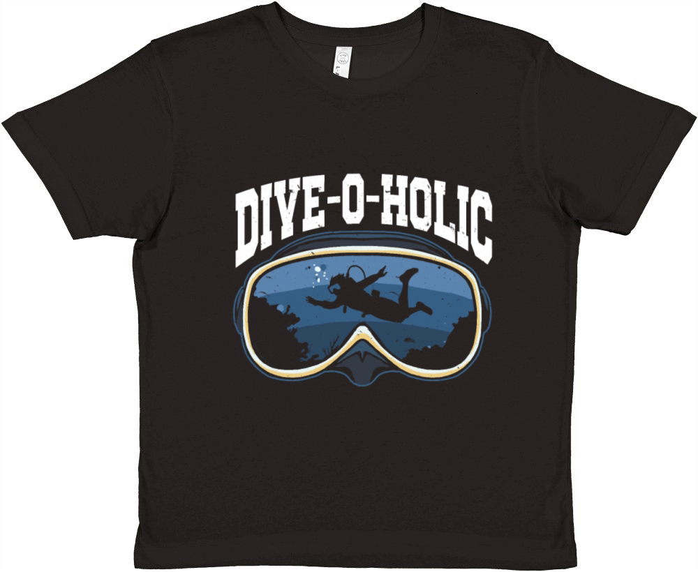 Scuba Diving Diver Premium Kids Crewneck T-shirt